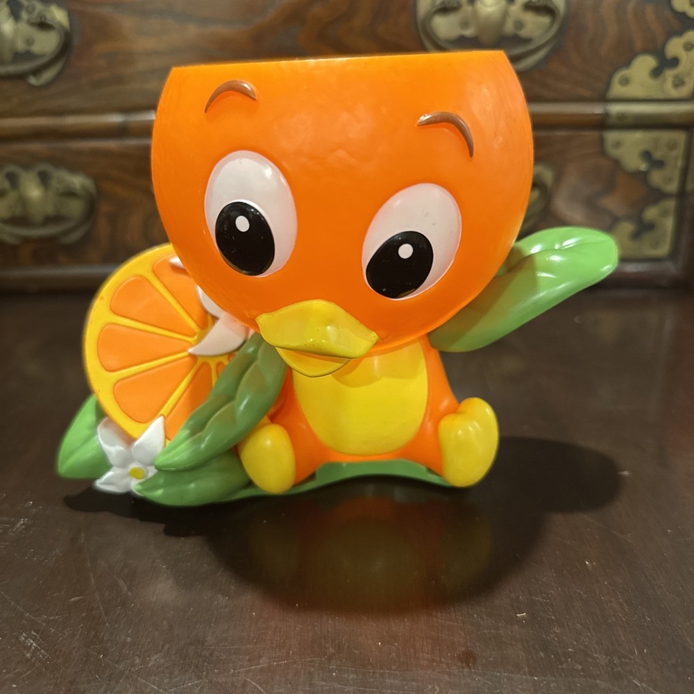 Set of 2 Disney Parks Epcot Orange Bird Flower Garden Sippy Cups